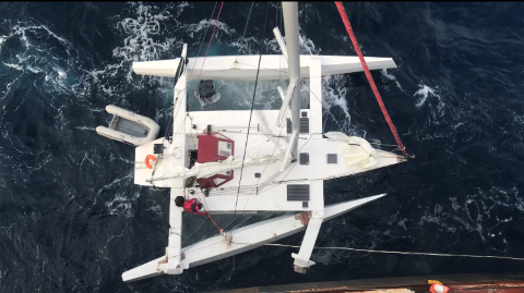 Un skipper secouru au large du Chili avec l'aide du JRCC Tahiti