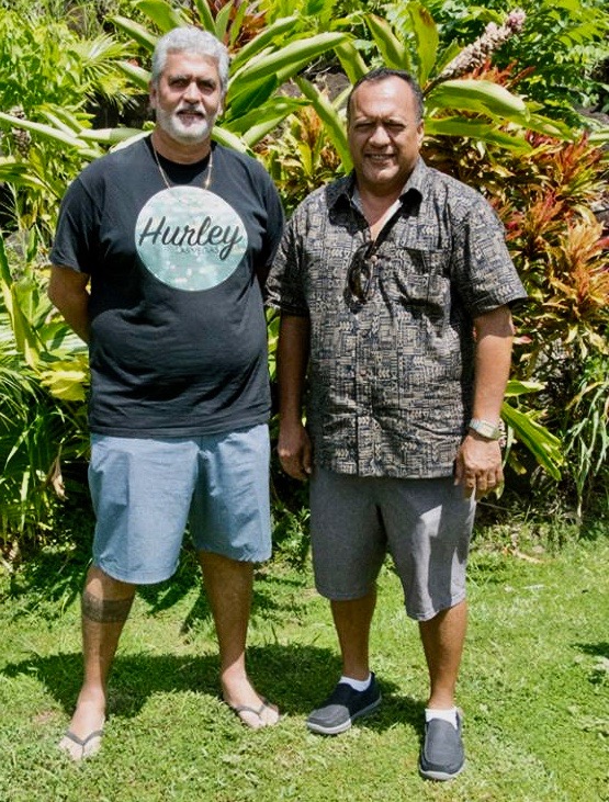 Michel Sommers et Teva Bernadino