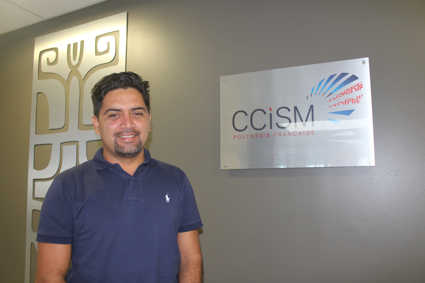 Mike Ah Tchoy est le directeur du Pôle Entreprises de la CCISM.