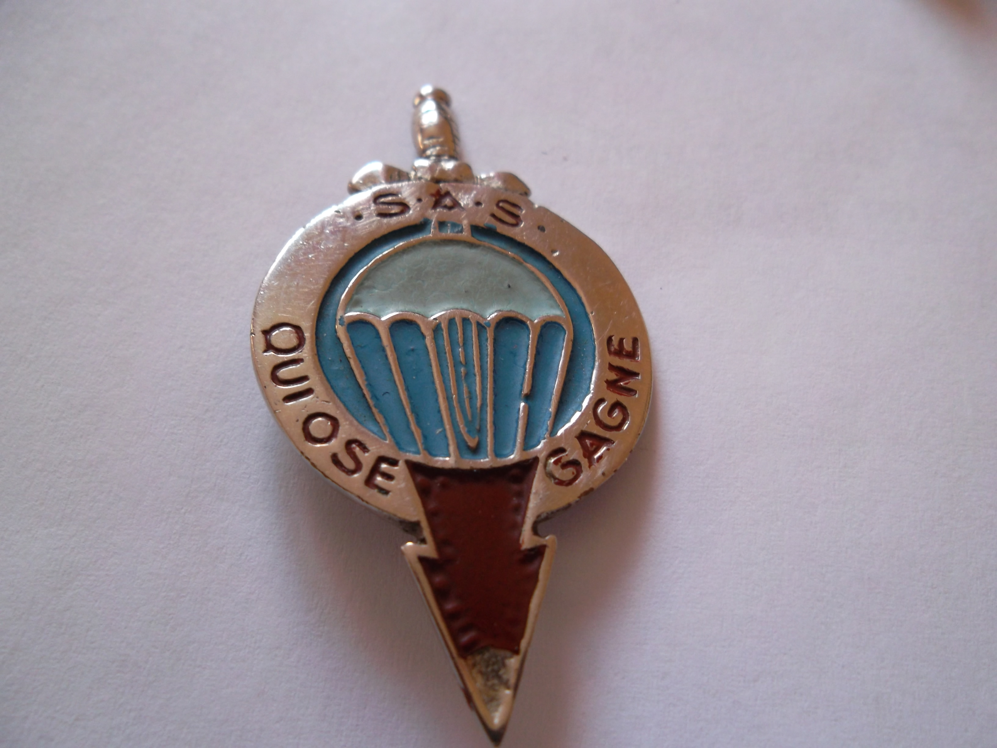 La devise des parachutistes SAS.