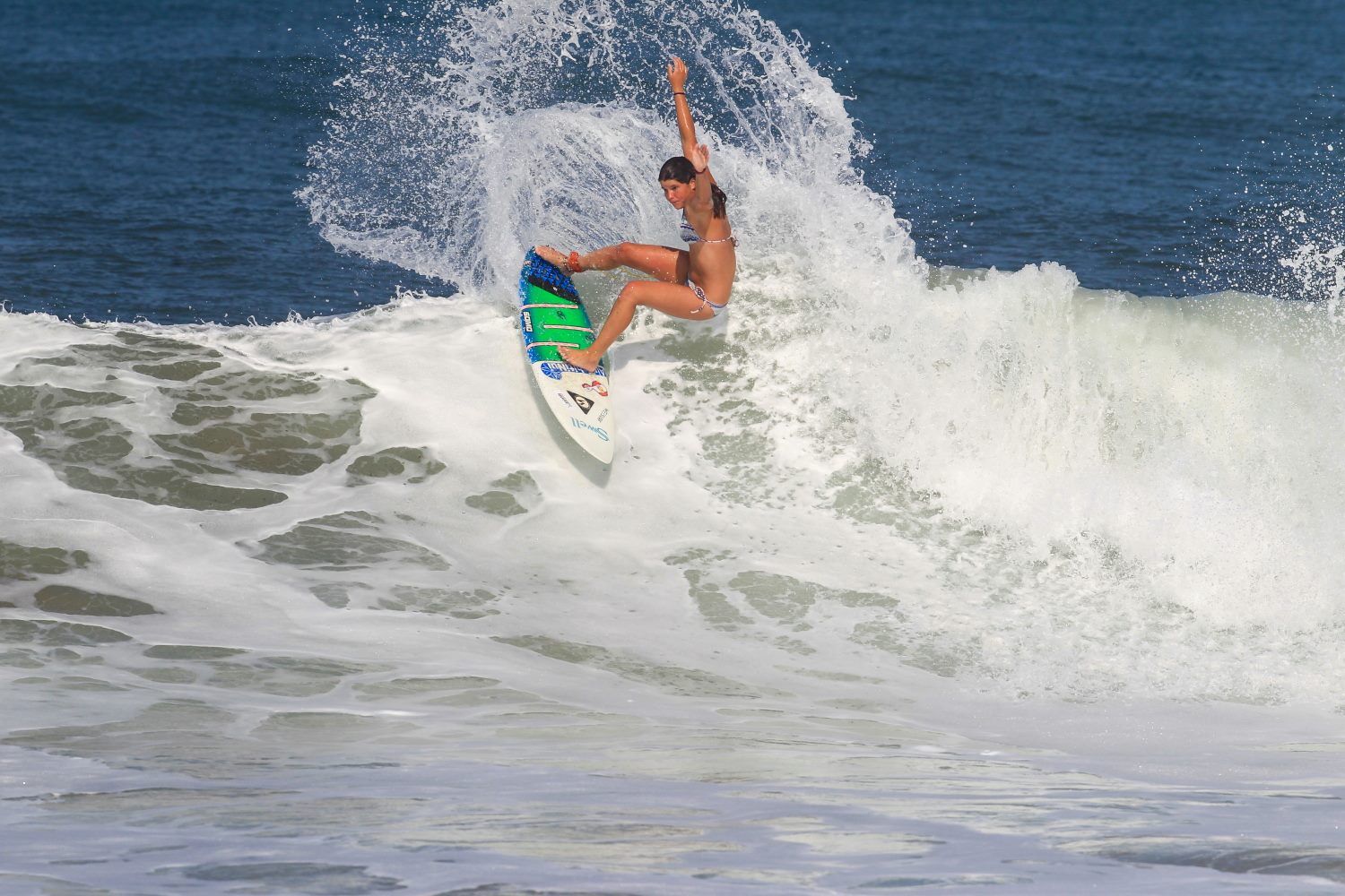 Marion Philippe, une des trois meilleures tahitiennes en compétition en 2018