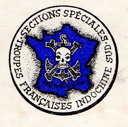 Ecussons des Sections Spéciales. (Collection privée).