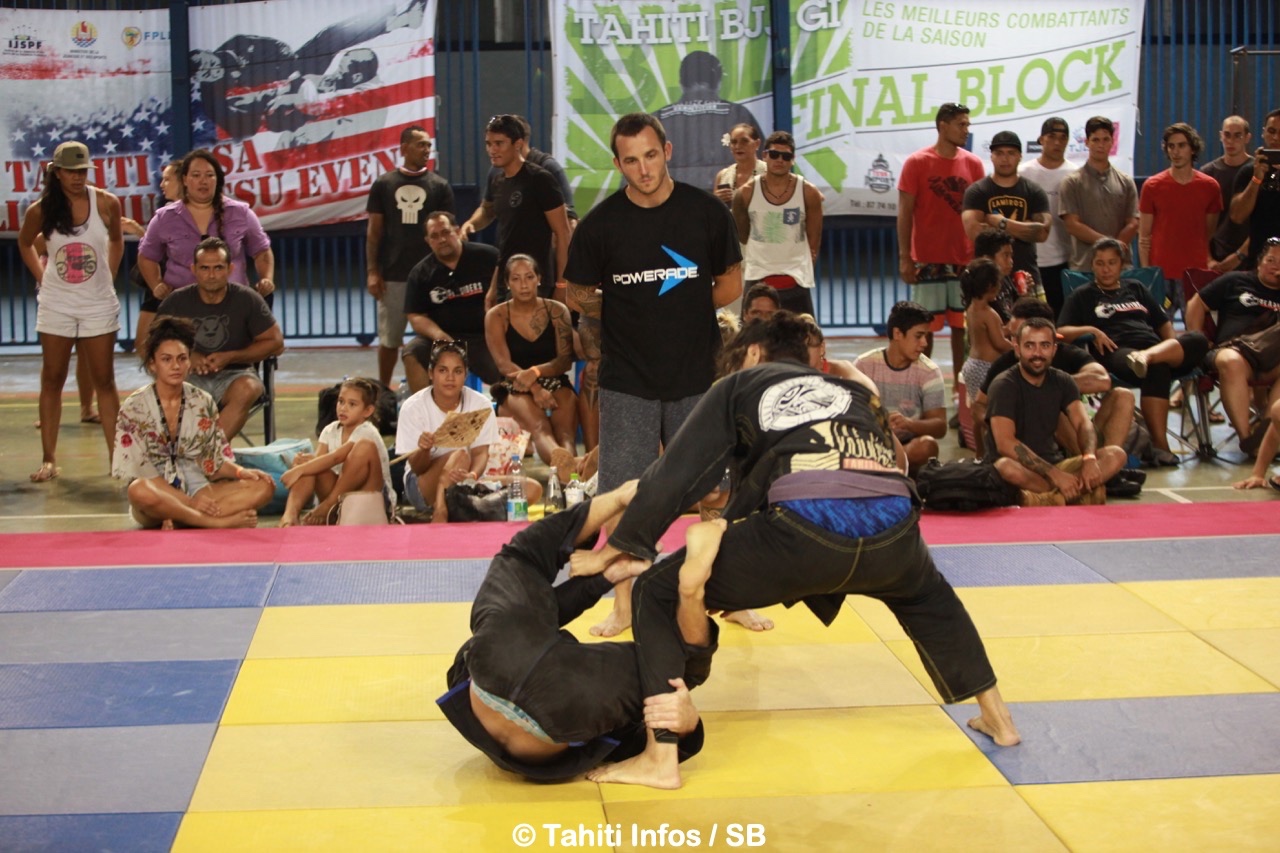 Le jiu jitsu est un des sports de combat les plus appréciés en Polynésie française