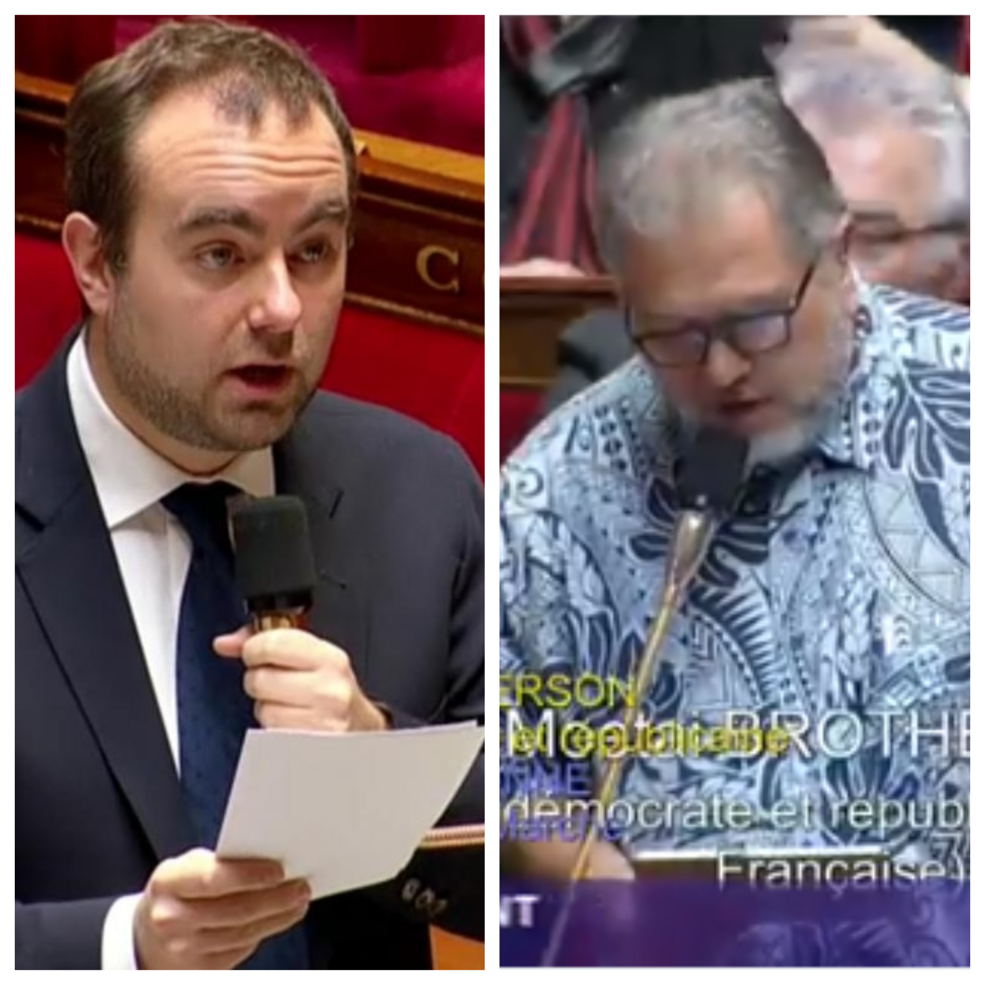 Grand Débat : Le ministre Lecornu rappelle au député Brotherson qu'il peut organiser un débat au fenua
