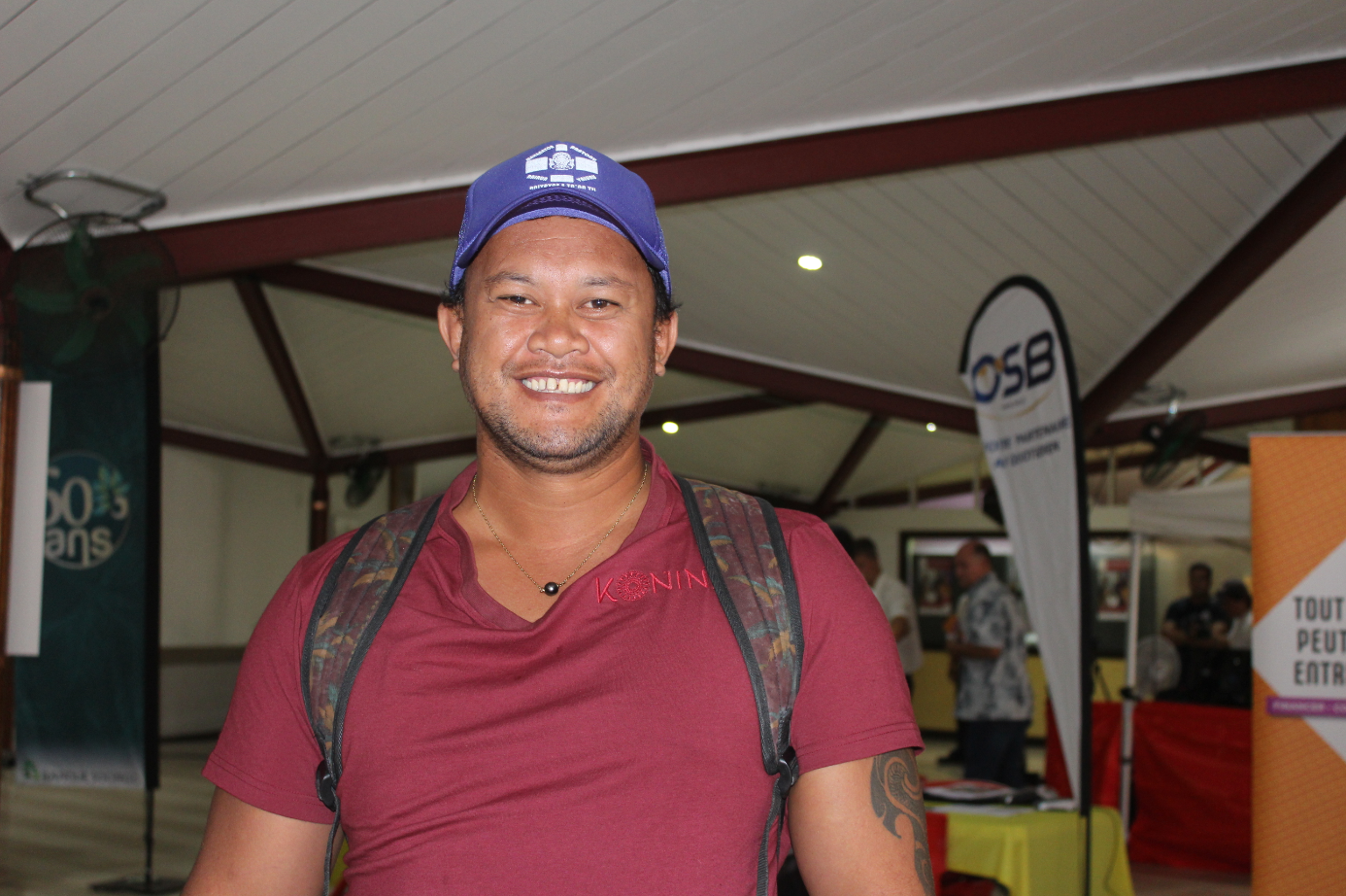 Patrick souhaite ouvrir un camping à Raivavae.