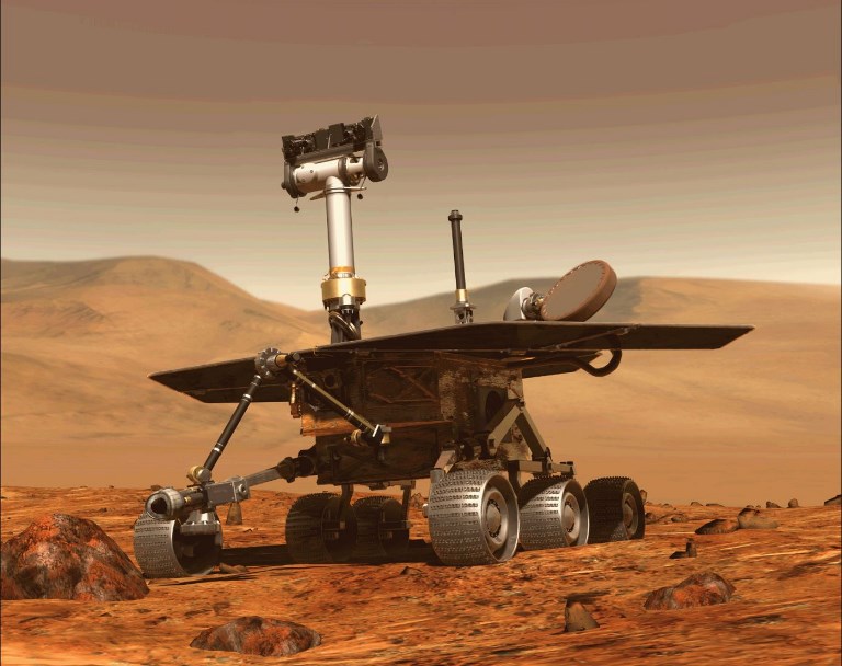 Mort du robot martien Opportunity (2004-2018)