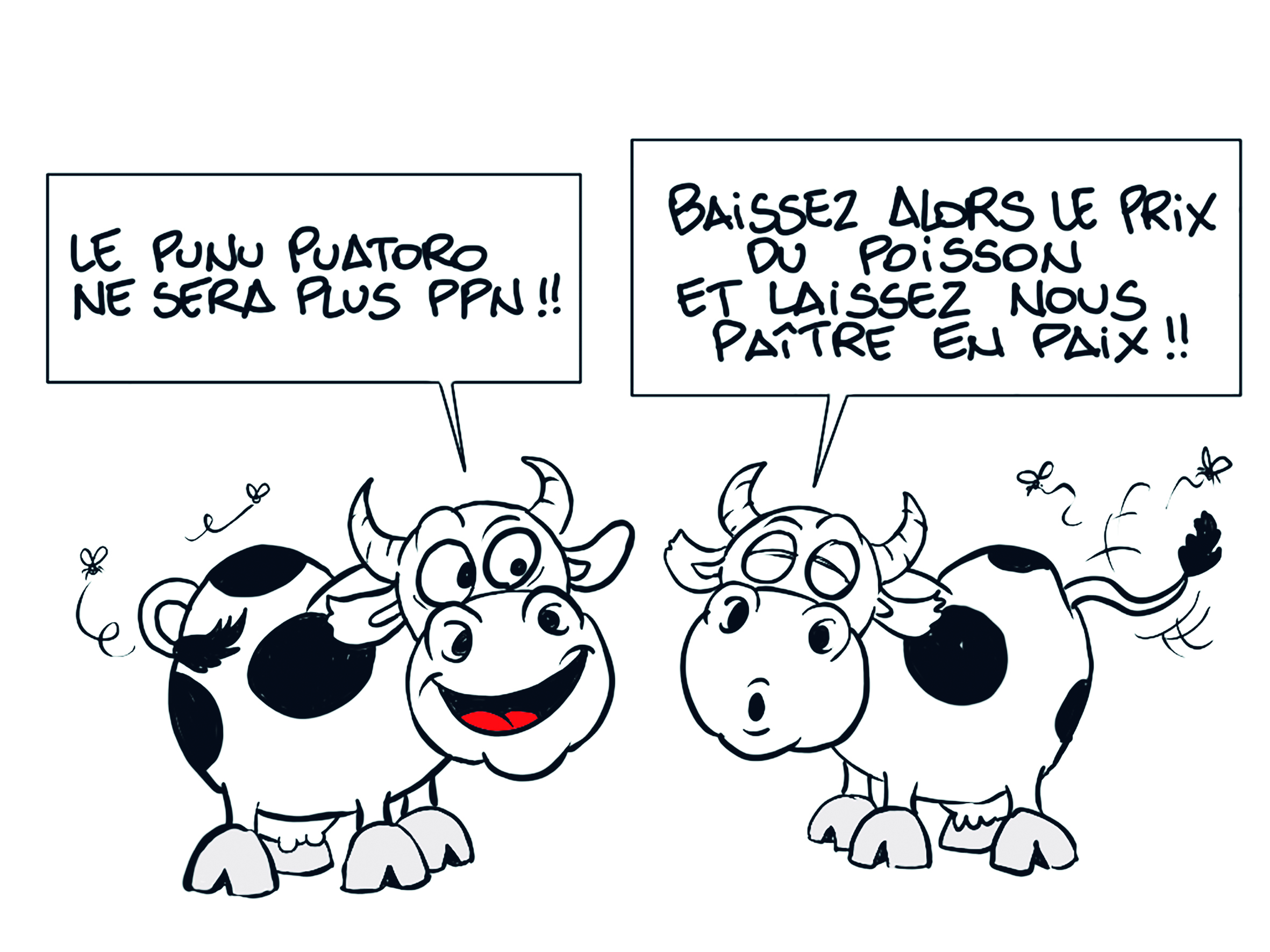 " Le punu pua'atoro retiré des PPN " vu par Munoz