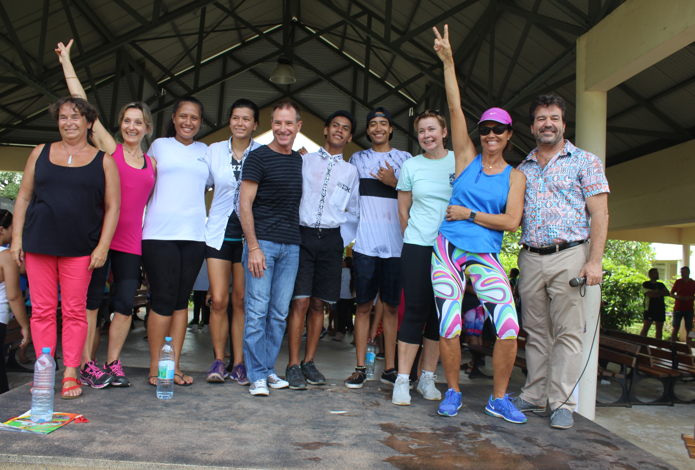 Le podium des vainqueurs !