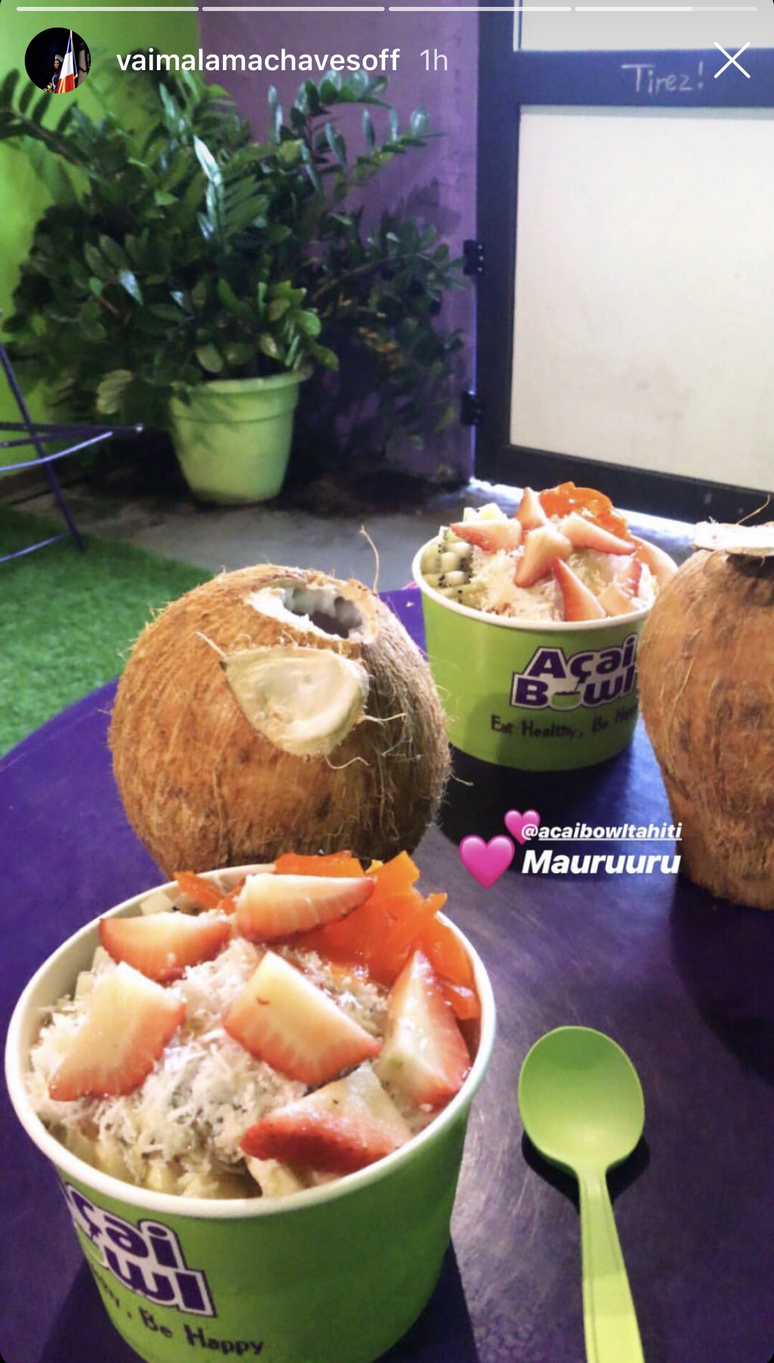 Vaimalama Chaves au fenua