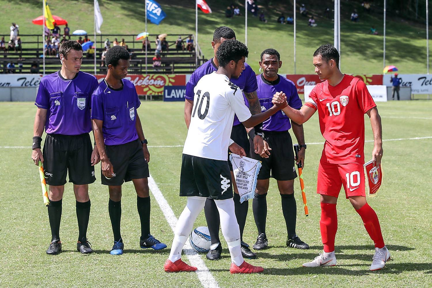 Tehauarii Holozet et les Tama Ura pourraient disputer le mondial U 17 au Pérou en octobre prochain © Shane Wenzlick OFC