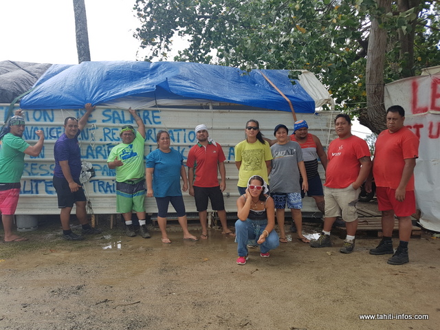 Champion Toa Moorea en grève