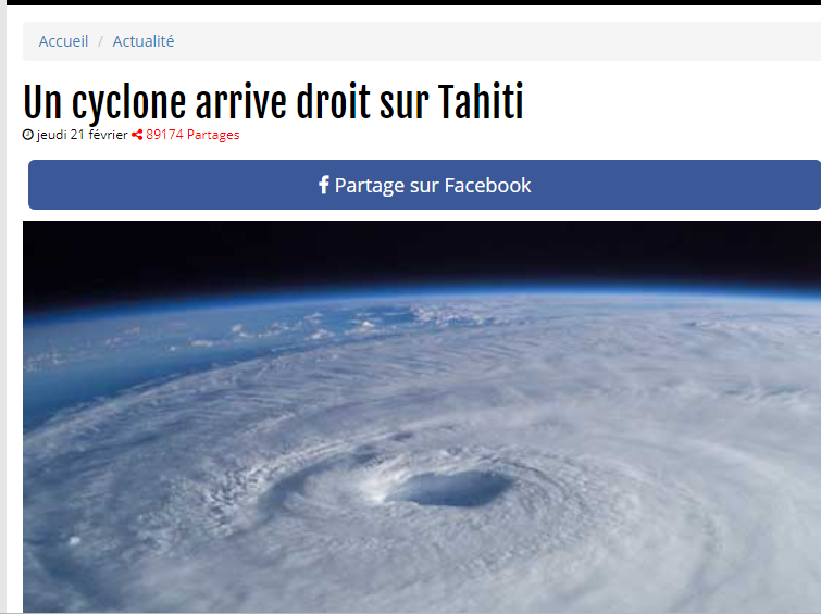 Attention aux faux sites d'information 