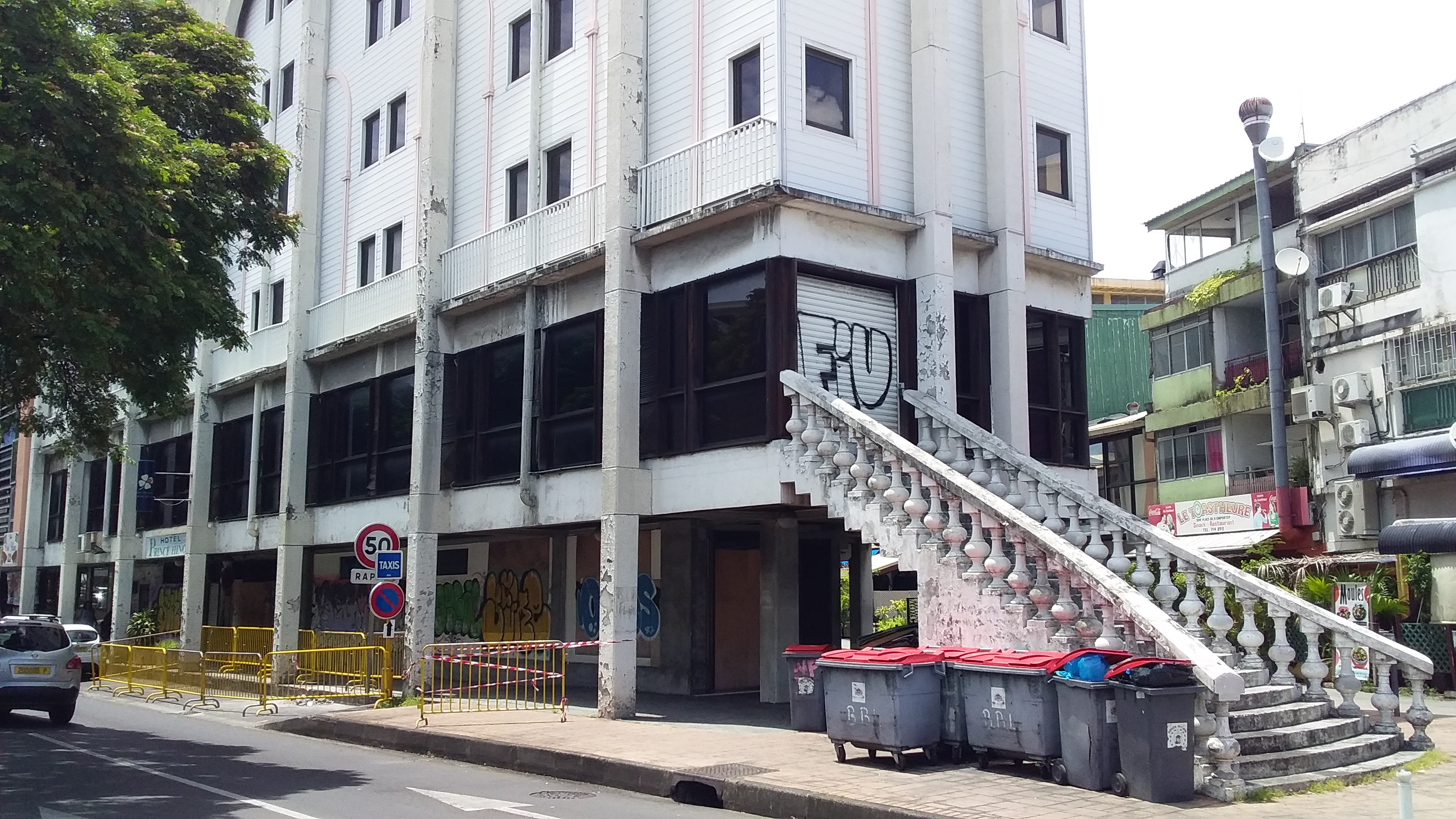 Ancien hôtel Prince Hino’i : des travaux de sécurisation avant une grande rénovation