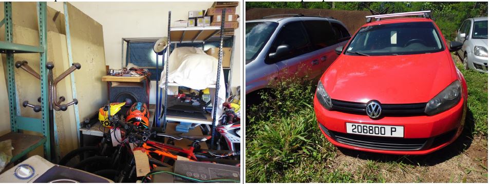 Des voitures, moteurs hors-bord, meubles et électroménager aux enchères