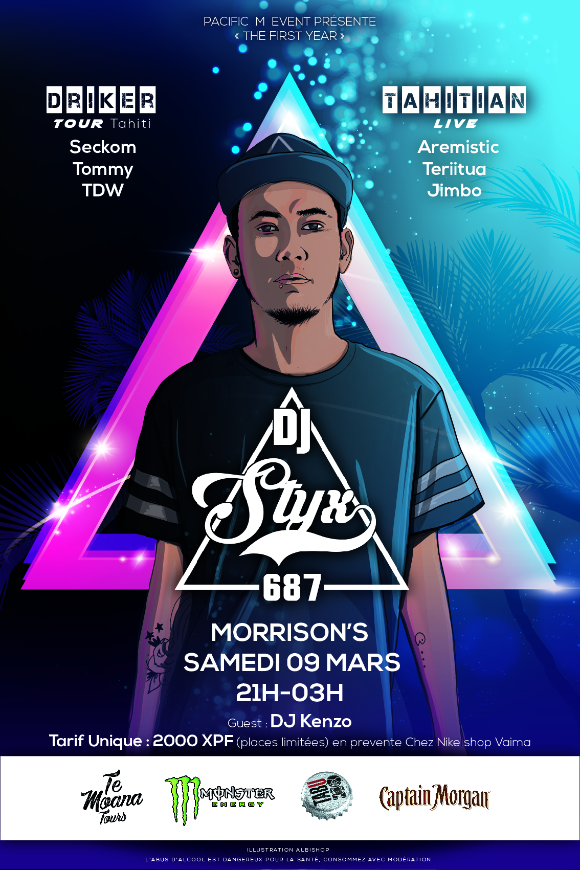 Pacific M event souffle sa 1ère bougie