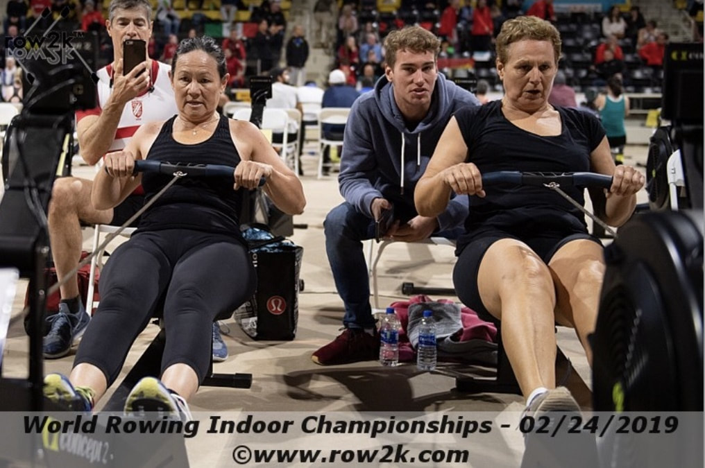 Odile Pison, vice-championne du monde sur 2000 mètres