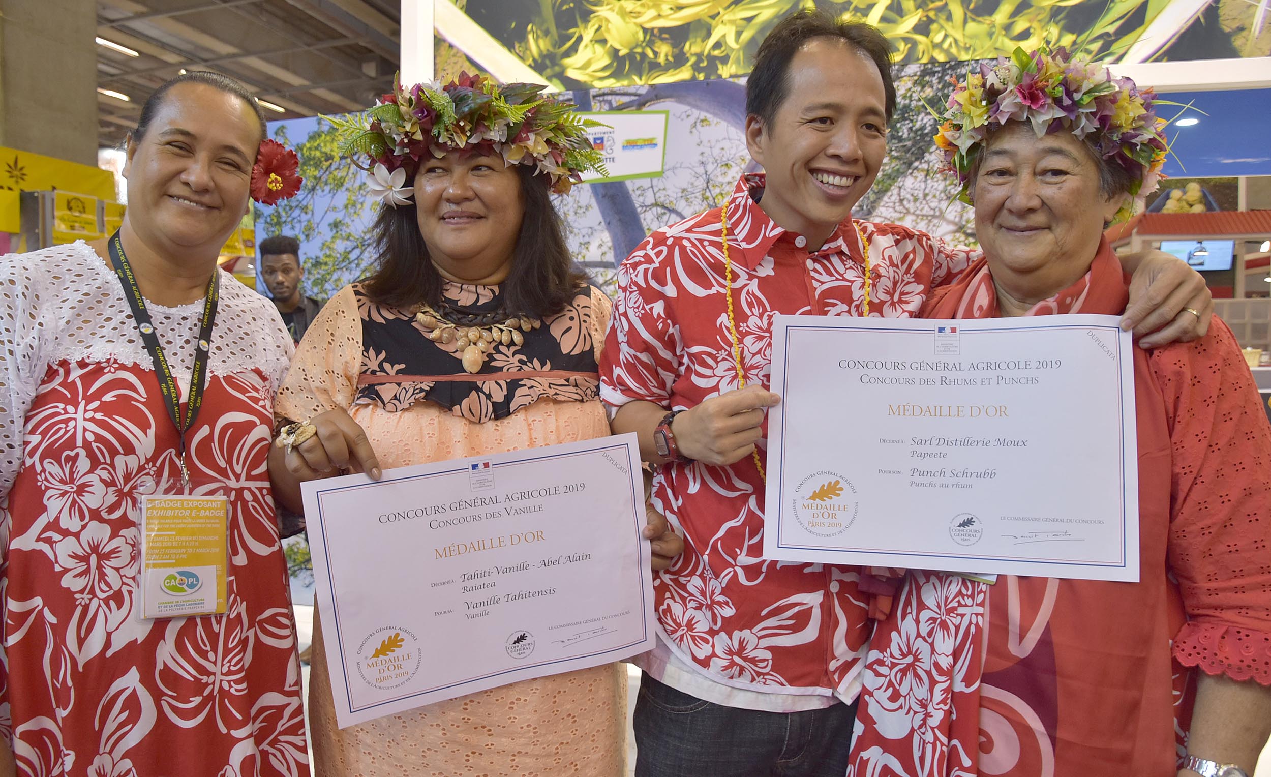 Trois médailles d’or au Salon de l’agriculture pour la Polynésie