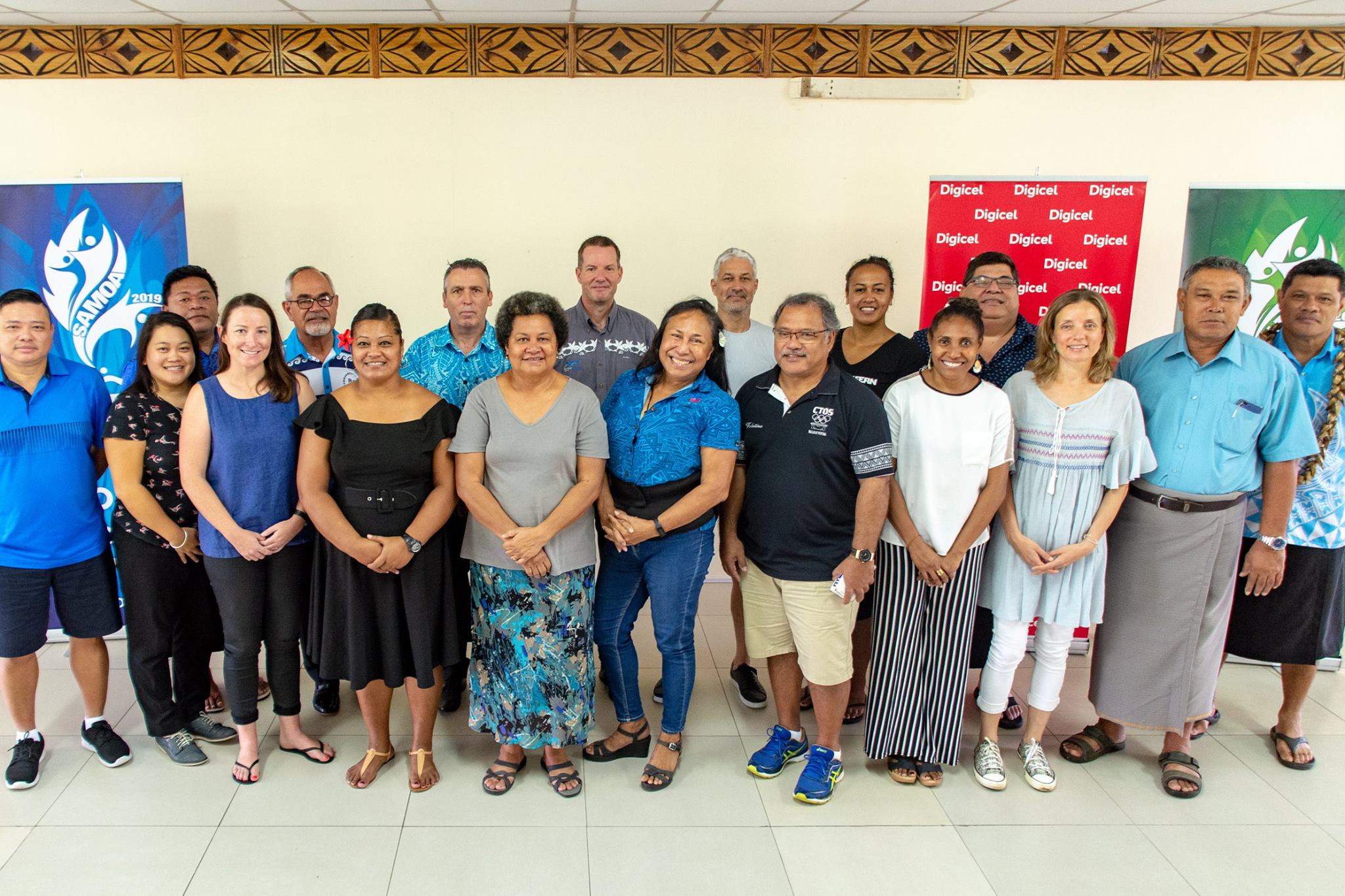 Les chefs de mission sont actuellement à Samoa