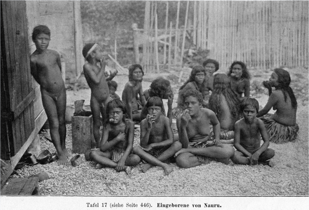 Très vite, les Allemands ouvrirent une petite école pour délivrer leur enseignement aux jeunes de Nauru.