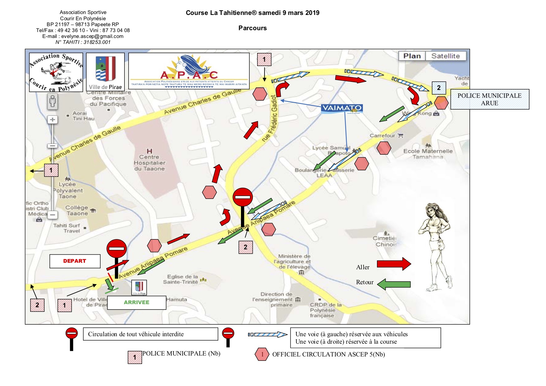 Course à pied – La Tahitienne, c’est ce samedi 9 mars