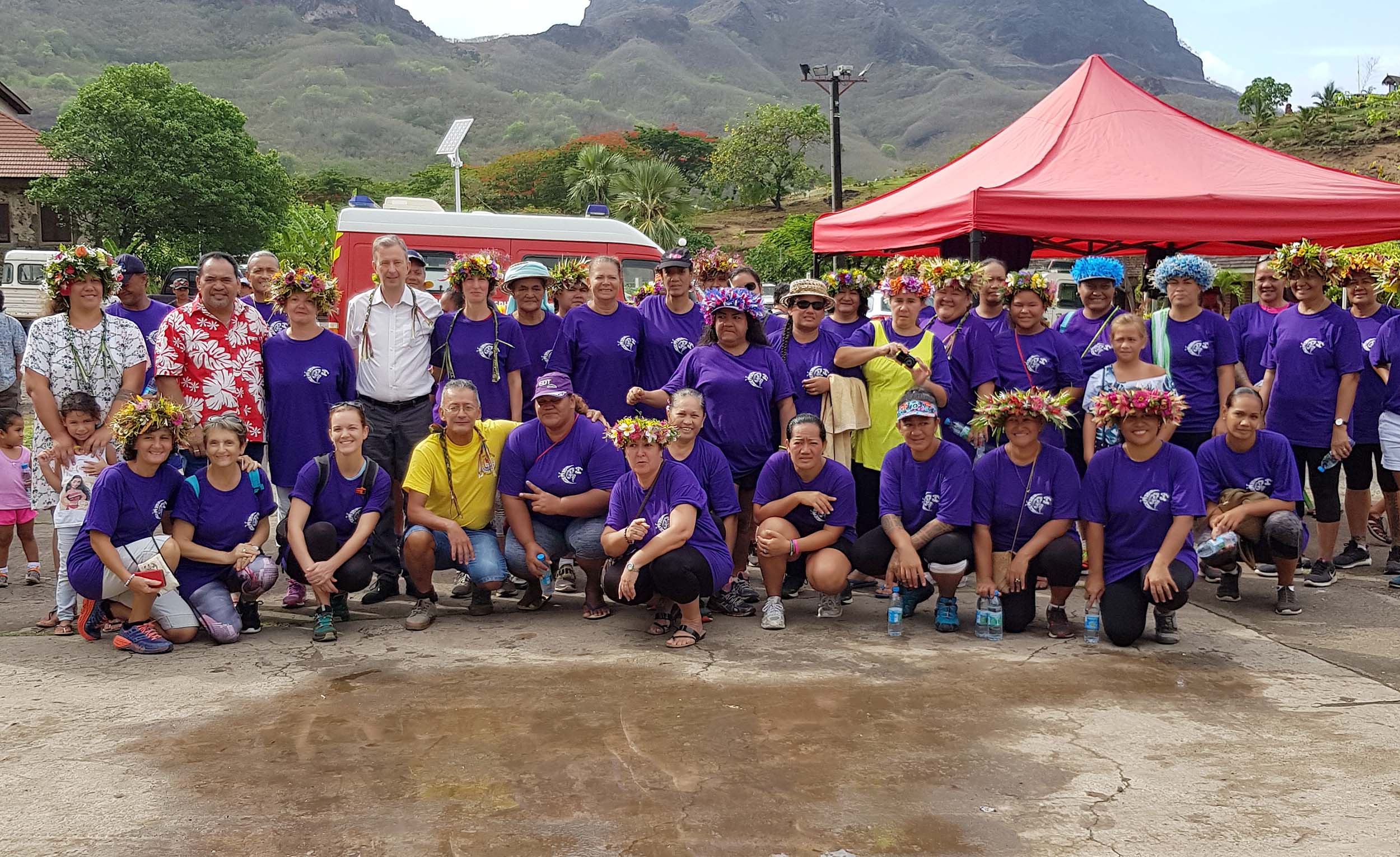 Une journée de la femme sportive à Nuku Hiva