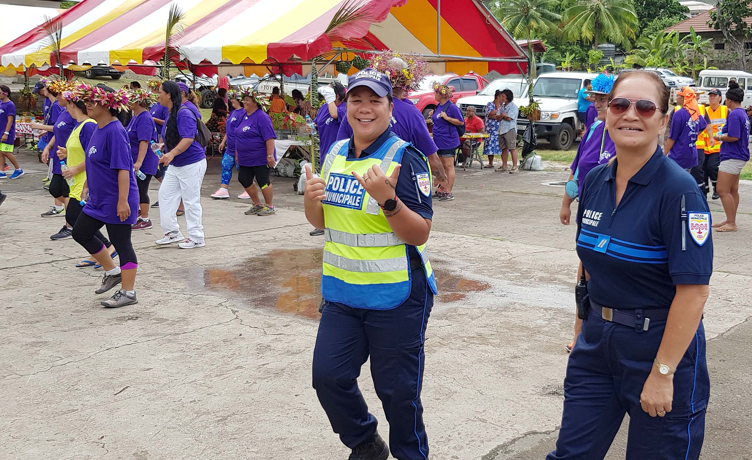 Une journée de la femme sportive à Nuku Hiva