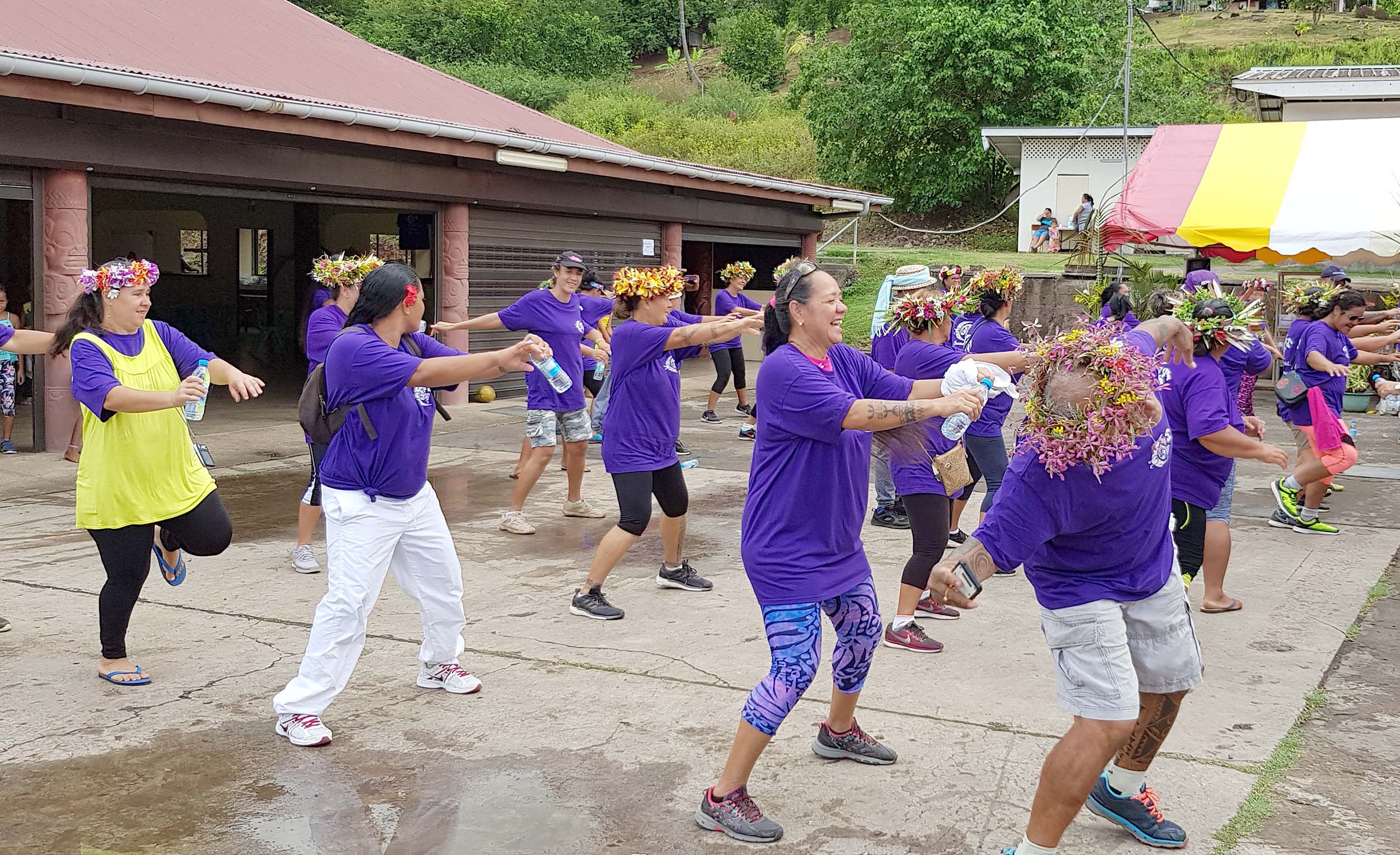Une journée de la femme sportive à Nuku Hiva