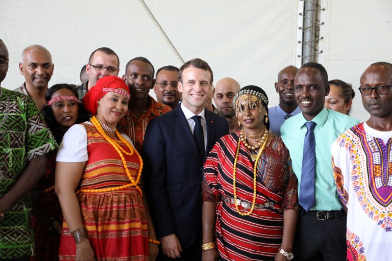 A Djibouti, Macron vante des partenariats "respectueux"