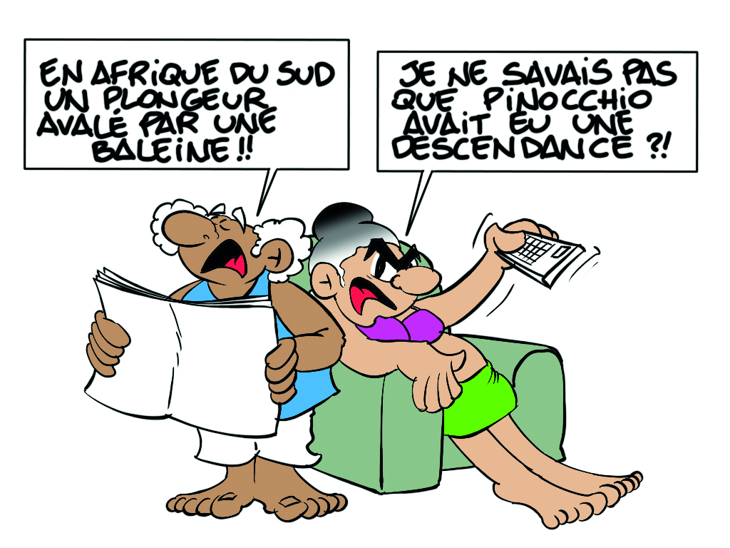 " Le plongeur et la baleine " par Munoz