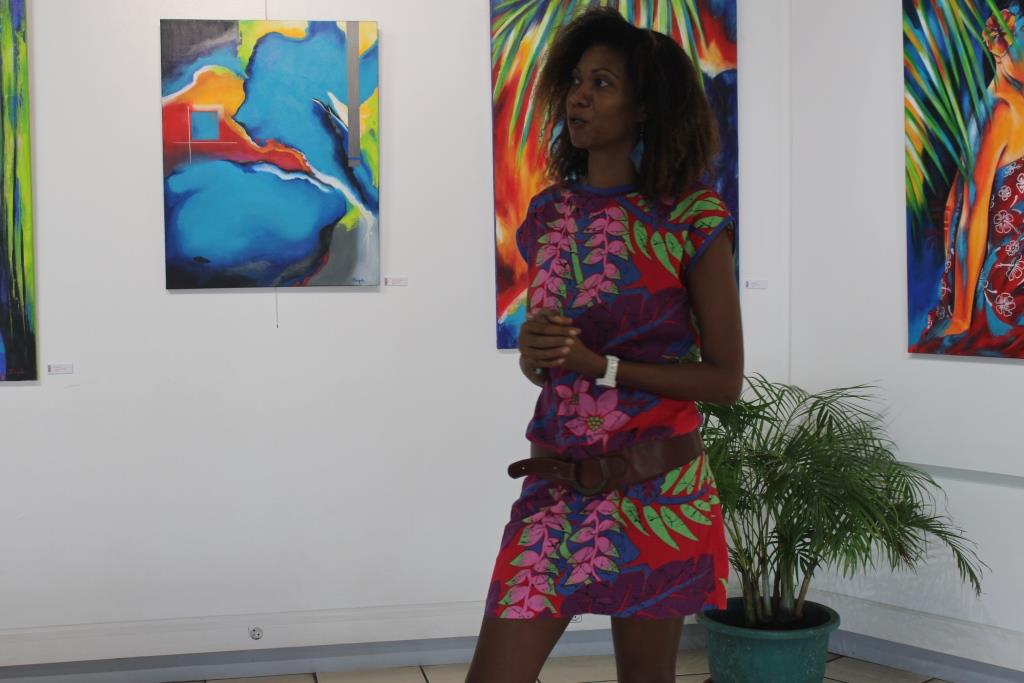 Métissage, la 1ère exposition polynésienne de Nathalie Euryale