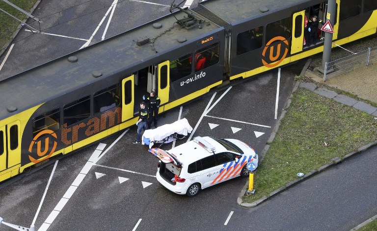 Trois morts dans une probable "attaque terroriste" aux Pays-Bas, le tireur en fuite