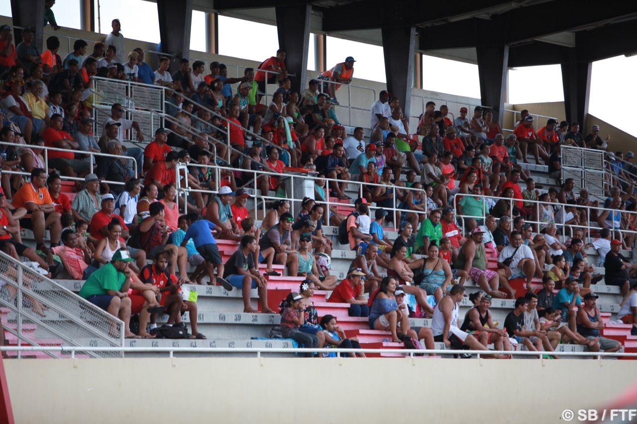 Le public est venu en masse de Moorea
