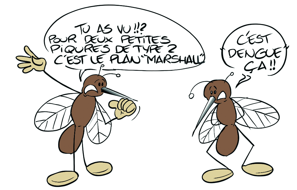 " La dengue 2 " vu par Munoz