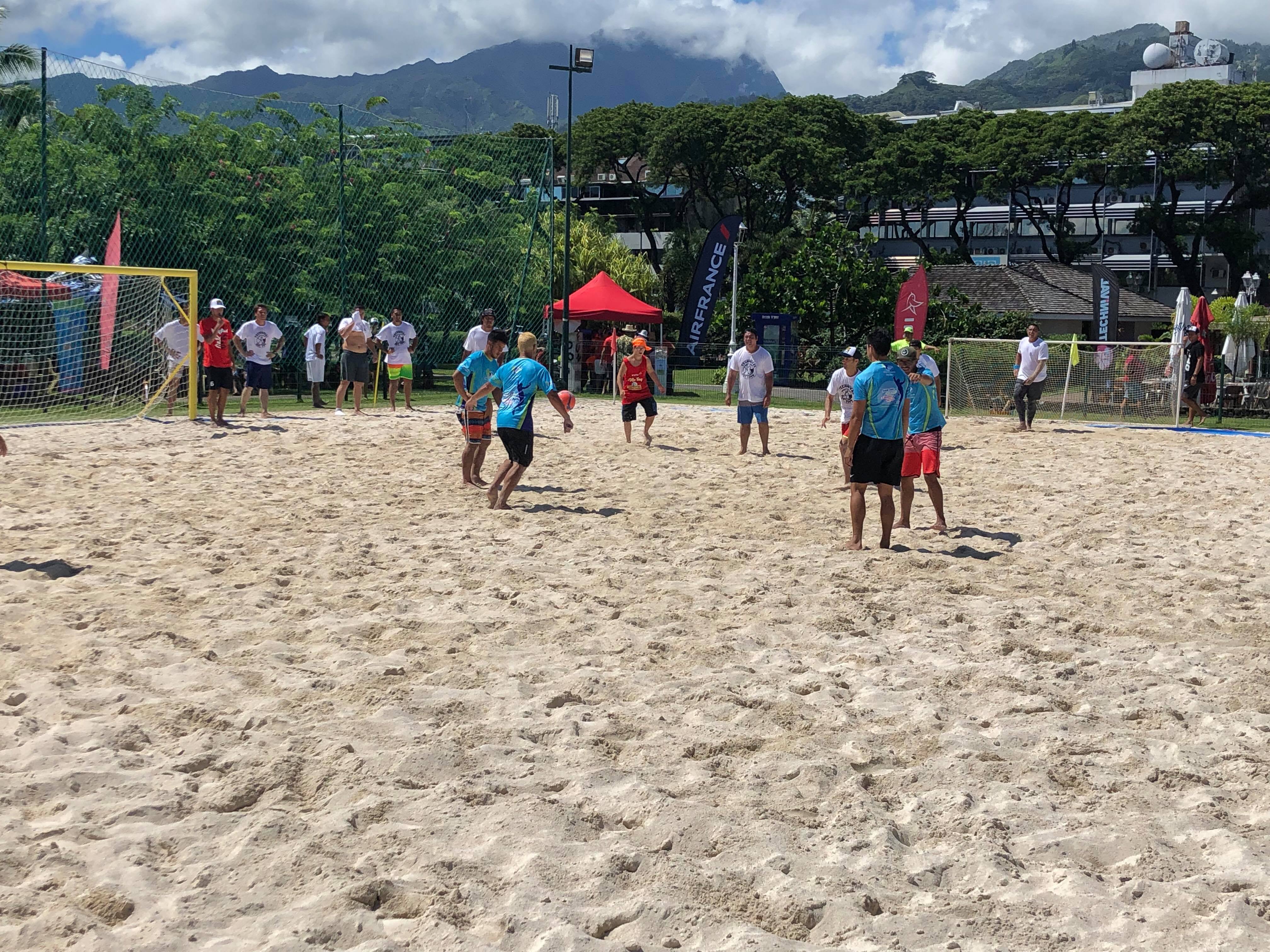 46 matches ont été organisés pour cet événement en faveur du centre "Papa Nui".