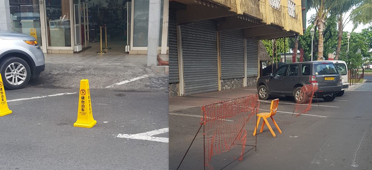 Stationnement à Papeete : encore de l'incivisme