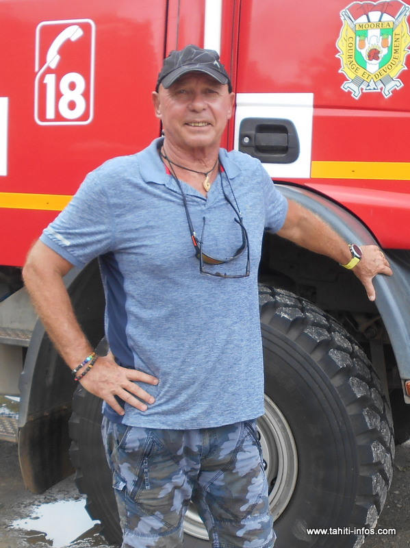 Yves Flinois avait été sauvé, le 26 mars 2018, après un grave accident de randonnée à Moorea.