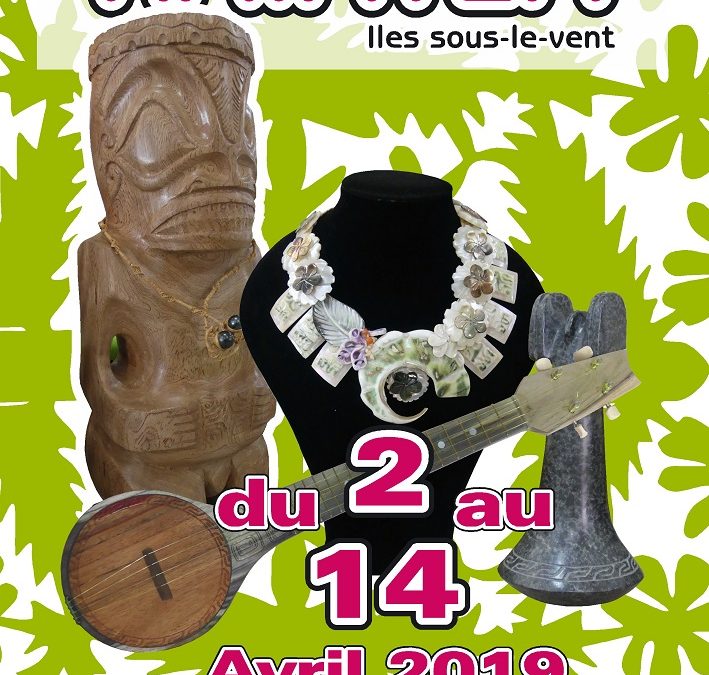 Le premier salon artisanal de Raiatea à Papeete