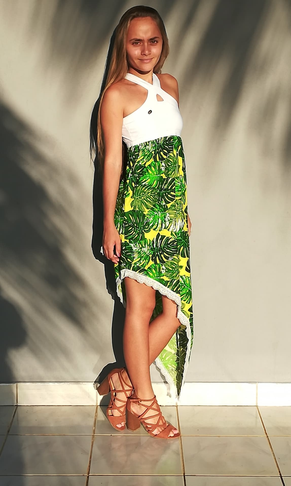 Une robe présentée lors du défilé.