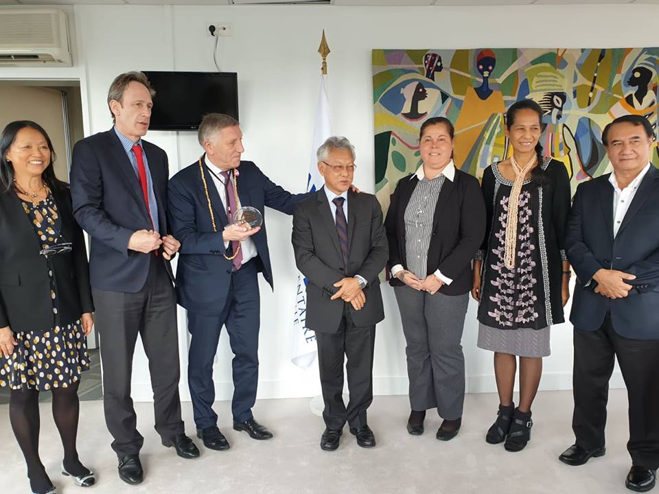Rencontre avec Jacques KRABAL, secrétaire général parlementaire de l'assemblée parlementaire de la Francophonie.