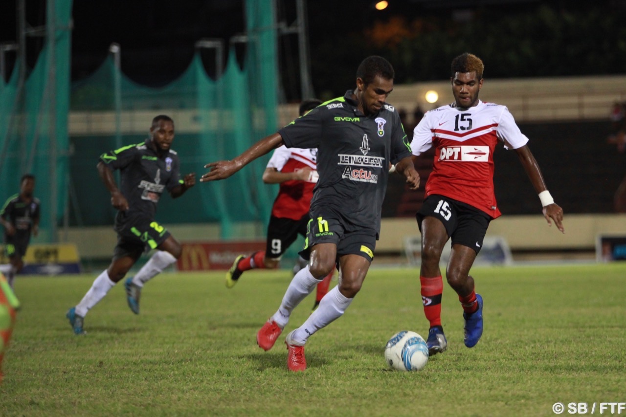 Un quart de finale à sens unique en faveur des Calédoniens
