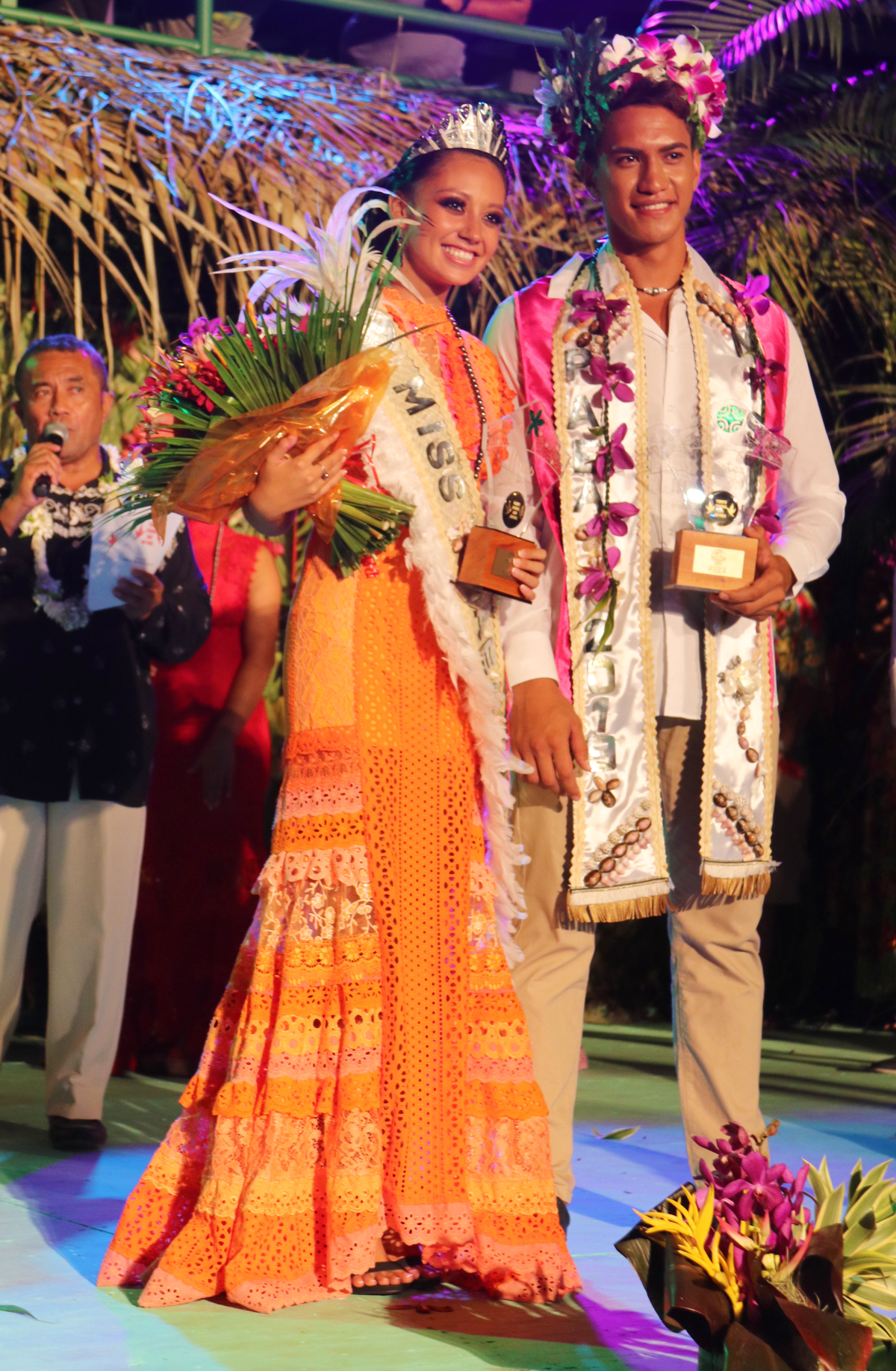Le jury a décerné les titres de Miss et Mister Paea 2019 à Hereiti Gooding et Harcher Pere.