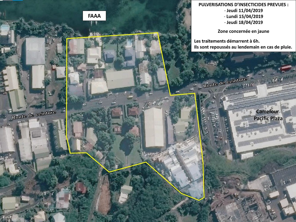 ​Dengue de type 2 : des foyers suspects à Mahina, Faa’a et Papara