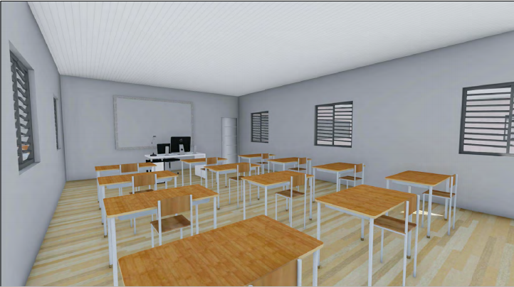 Une salle de repos, des machines à laver, une salle de réunion, une infirmerie, des salles de formation… sont prévus dans le bâtiment.