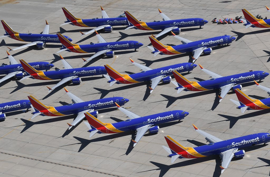 Boeing chiffre à 1 milliard de dollars le coût de l'immobilisation du 737 MAX