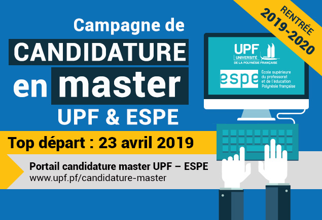 Master : vous pouvez déposer vos candidatures à l’UPF et à l’ESPE