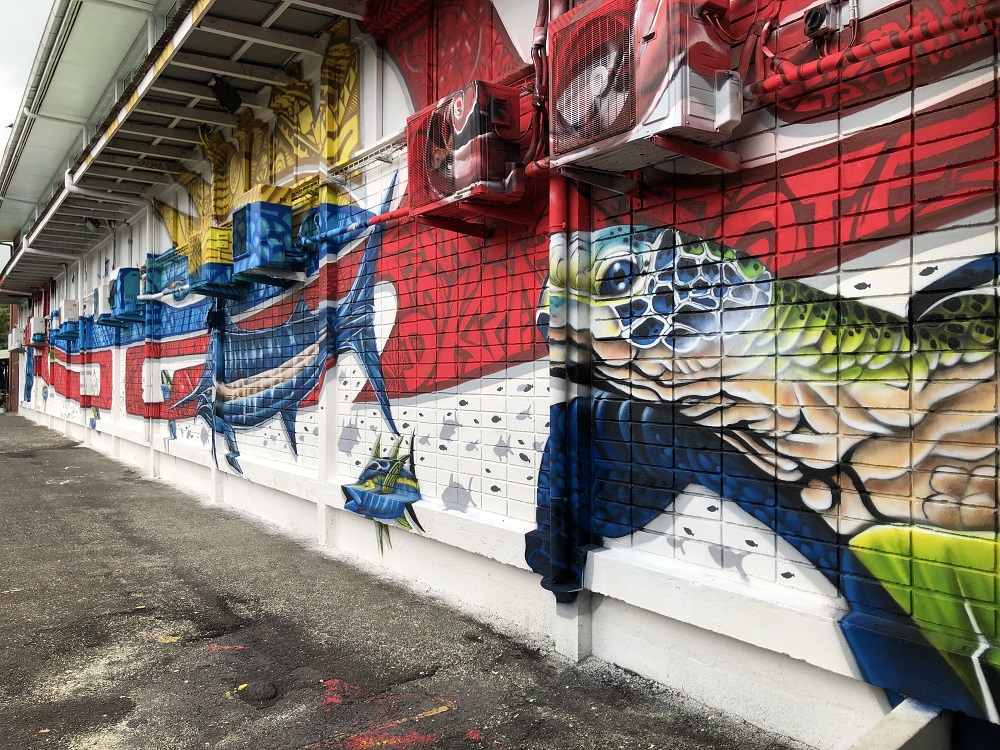 Le street-art s'invite à l'école To'ata