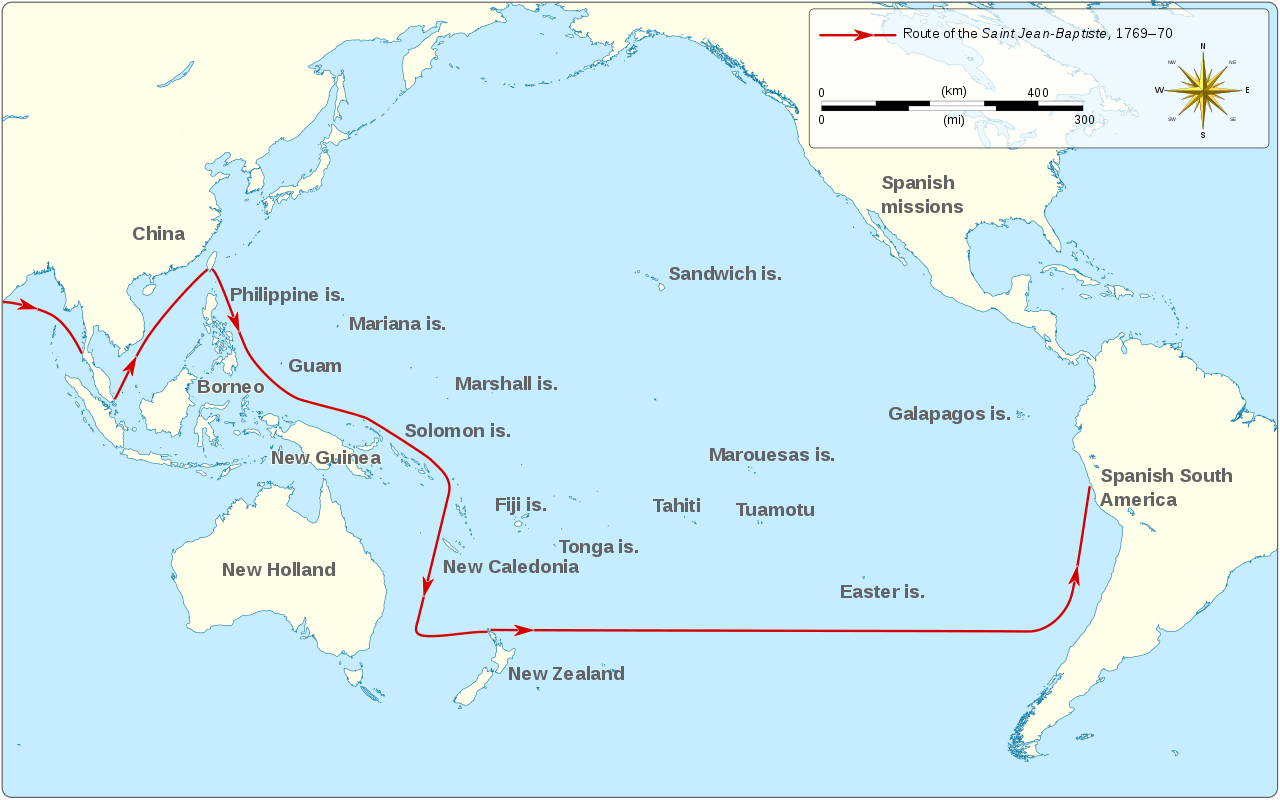 Le voyage du navigateur français, qui ressembla, à bien des égards, à un long chemin de croix pour l’équipage et le capitaine.