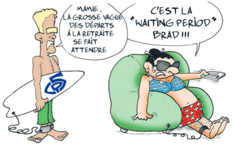 " La waiting period " vu par Munoz