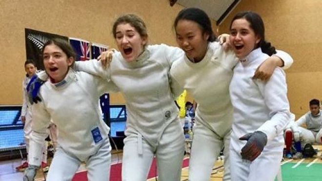 Six médailles au total pour les escrimeurs et escrimeuses de Polynésie