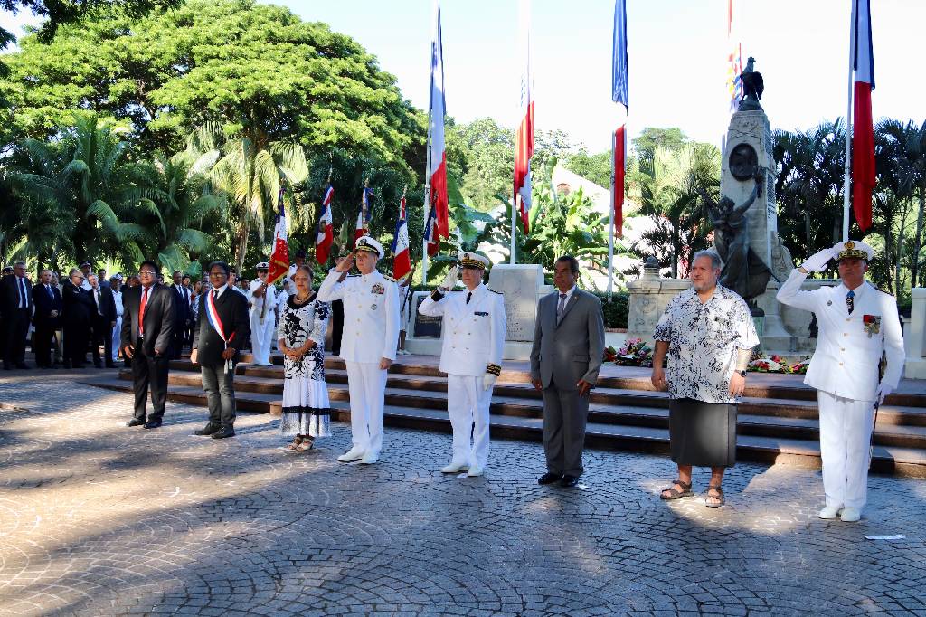 Un amiral américain pour la commémoration du 8 mai à Papeete